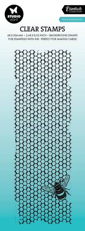 Studio Light Essentials Collection Clear Stamp Hive Background 1 PC ...