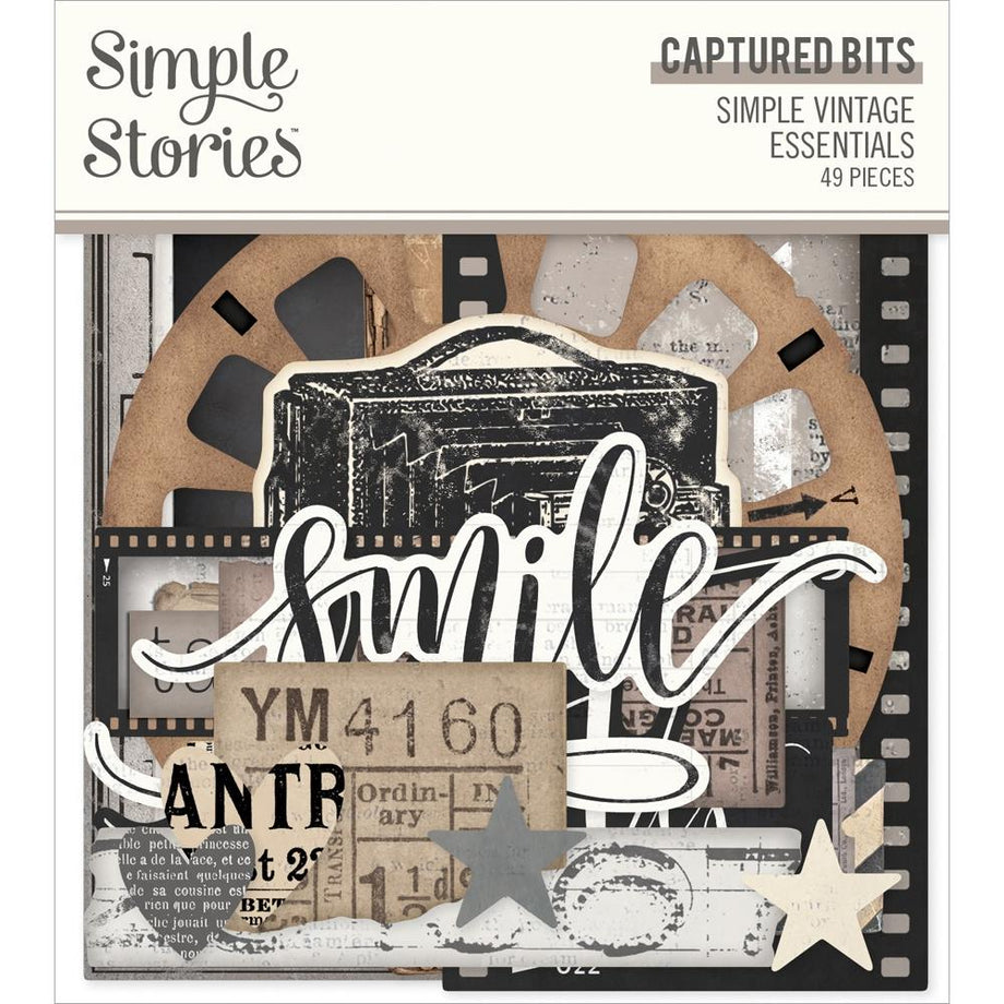 Simple Stories Simple Vintage Essentials Bits & Pieces Die-Cuts